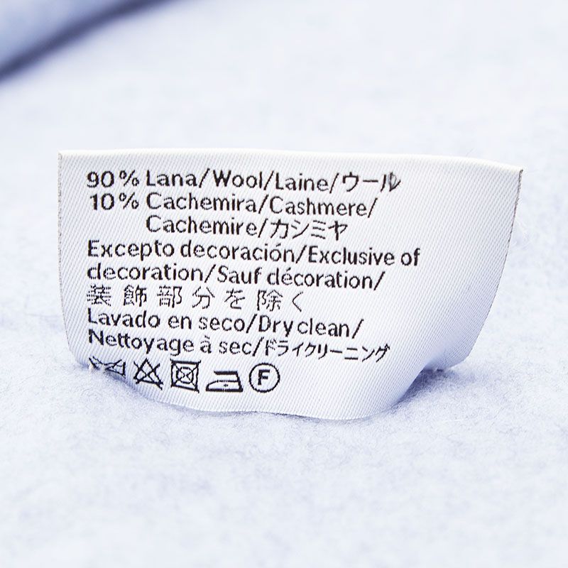 Loewe Anagram Navy Light Blue Wool Cashmere — view 5