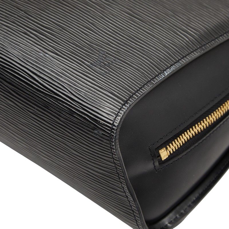 Louis Vuitton Epi Mabillon Backpack Noir Black Leather — view 4