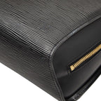Louis Vuitton Epi Mabillon Backpack Noir Black Leather — view 4