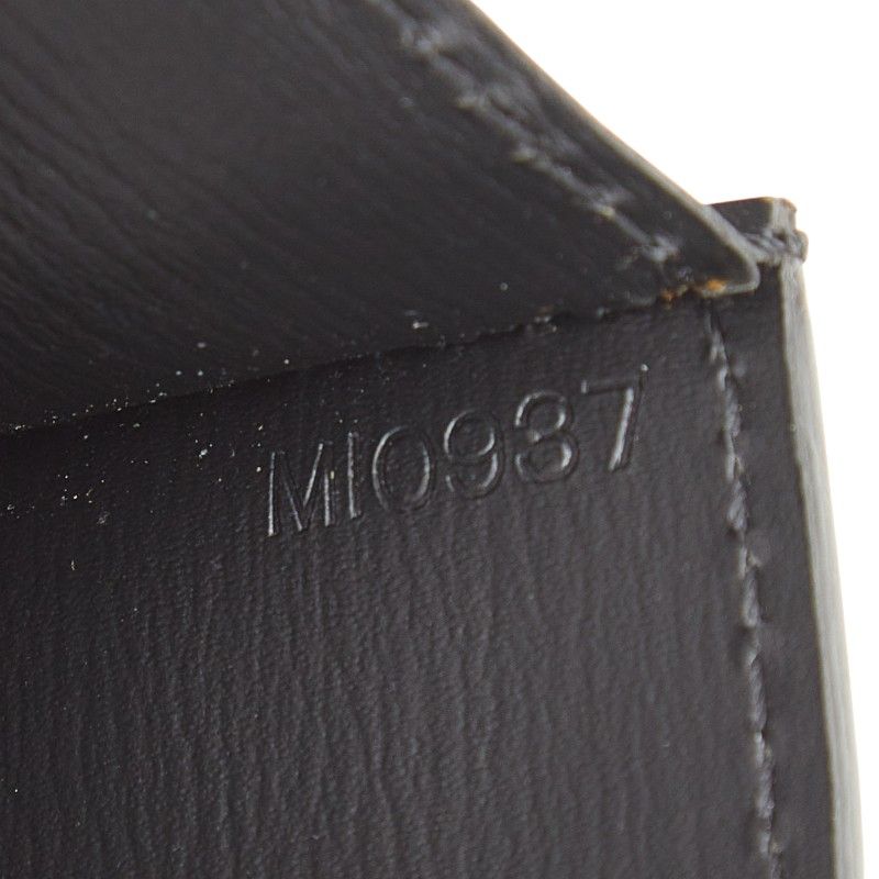 Louis Vuitton Epi Pochette Arche Black Leather — view 9
