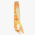 Hermes Twilly Scarf Sea Surfand Fun Sea Surf and Surfing Silk Orange Yellow