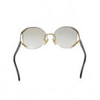 Dior Vintage Rimless Sunglasses Gradient Lens Gold — view 3