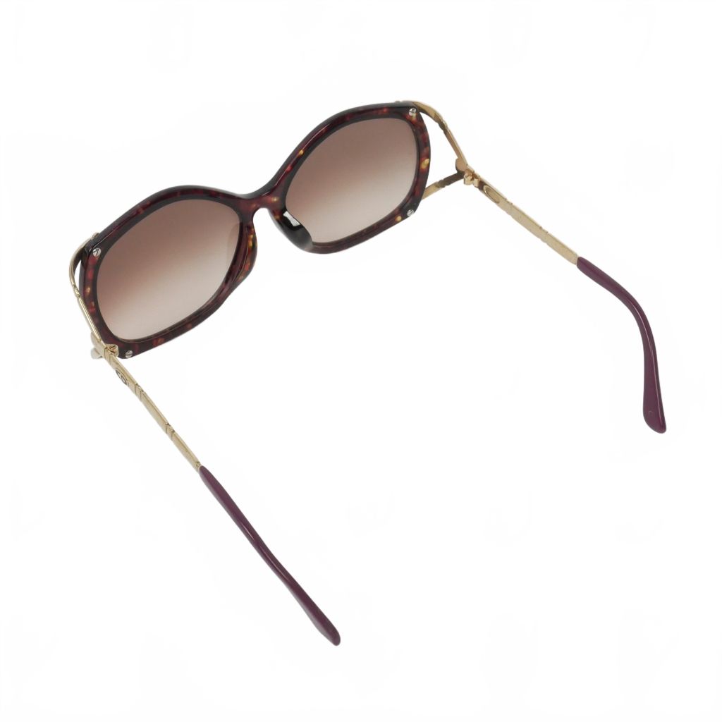 Dior Vintage Sunglasses Gold Tortoiseshell Pattern