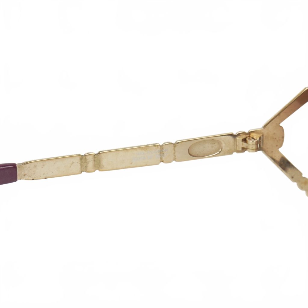 Dior Vintage Sunglasses Gold Tortoiseshell Pattern