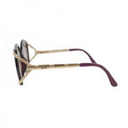 Dior Vintage Sunglasses Gold Tortoiseshell Pattern