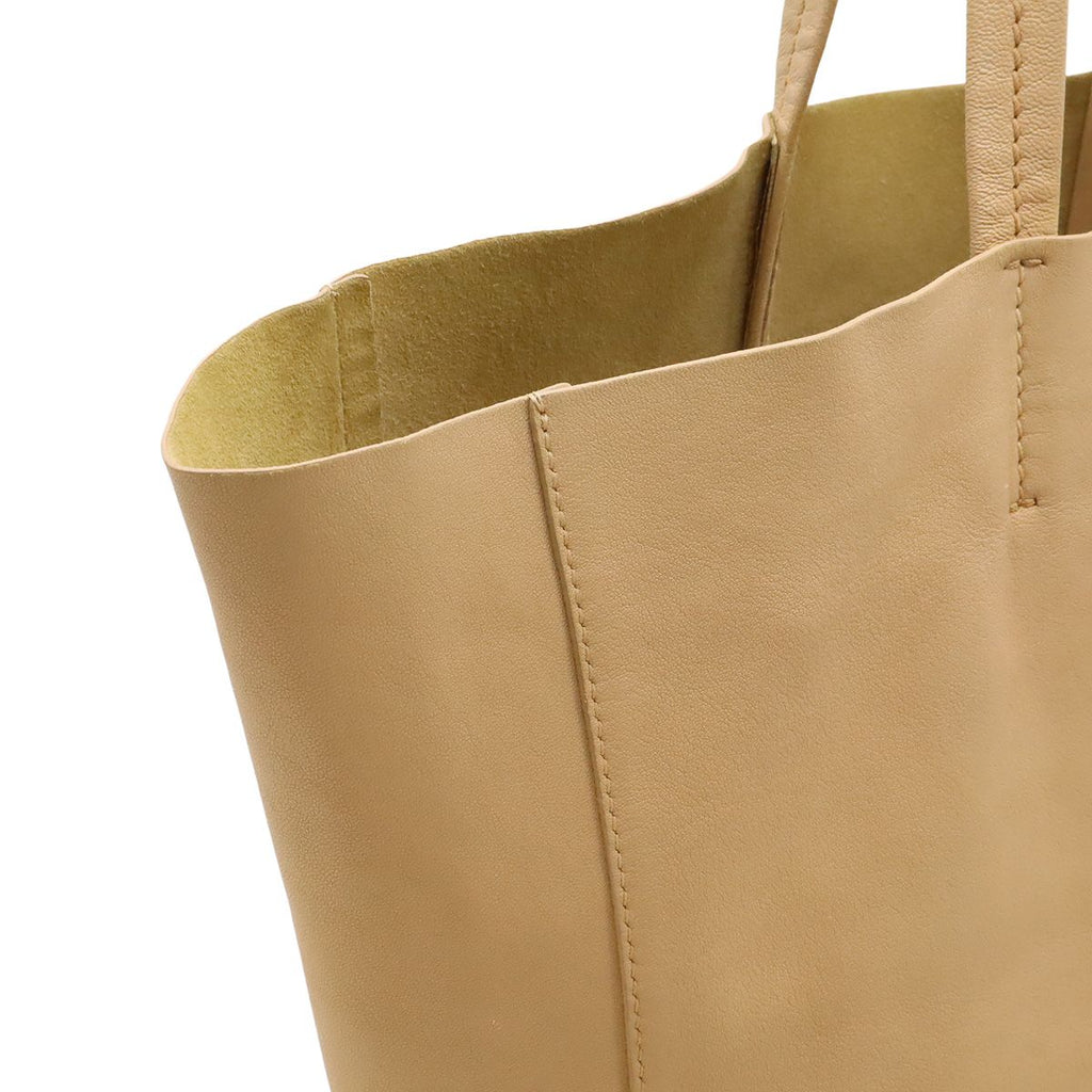 Celine Horizontal Cover Bicolor Tote Large Shoulder Bag Vertical Leather — view 5