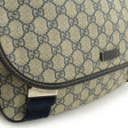 Gucci GG Supreme Plus Shoulder Bag Crossbody Leather Beige — view 9