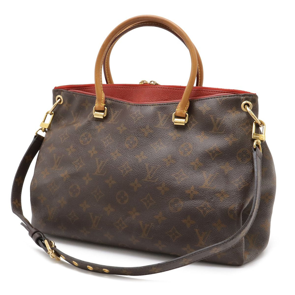 Louis Vuitton Monogram Pallas MM 2-Way Shoulder Bag Semi Cerise — view 2