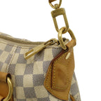 Louis Vuitton Damier Azur Ivora MM Tote 2-Way Shoulder Bag Gold — view 5