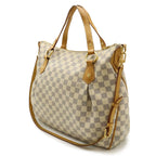Louis Vuitton Damier Azur Ivora MM Tote 2-Way Shoulder Bag Gold — view 2