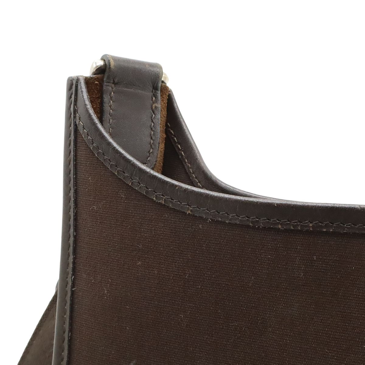 Hermes Evelyne II 2 PM Shoulder Bag Crossbody Toile Officier Canvas — view 8