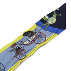 Hermes Twell Twill Scarf Bag les Voitures Nouvelles History — view 3