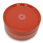 Hermes Boudoir PM Box Interior Ornament Lacquer Orange Red — view 2