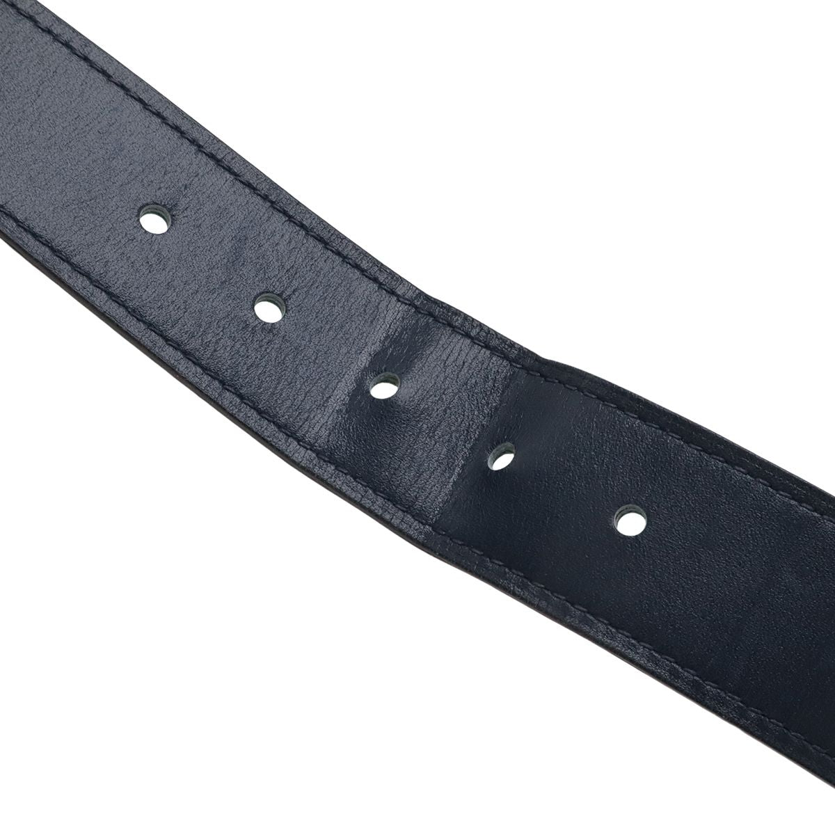Hermes Cape Cod 32 Belt Reversible Leather Blue Marine Malachite Box Calf Togo — view 6