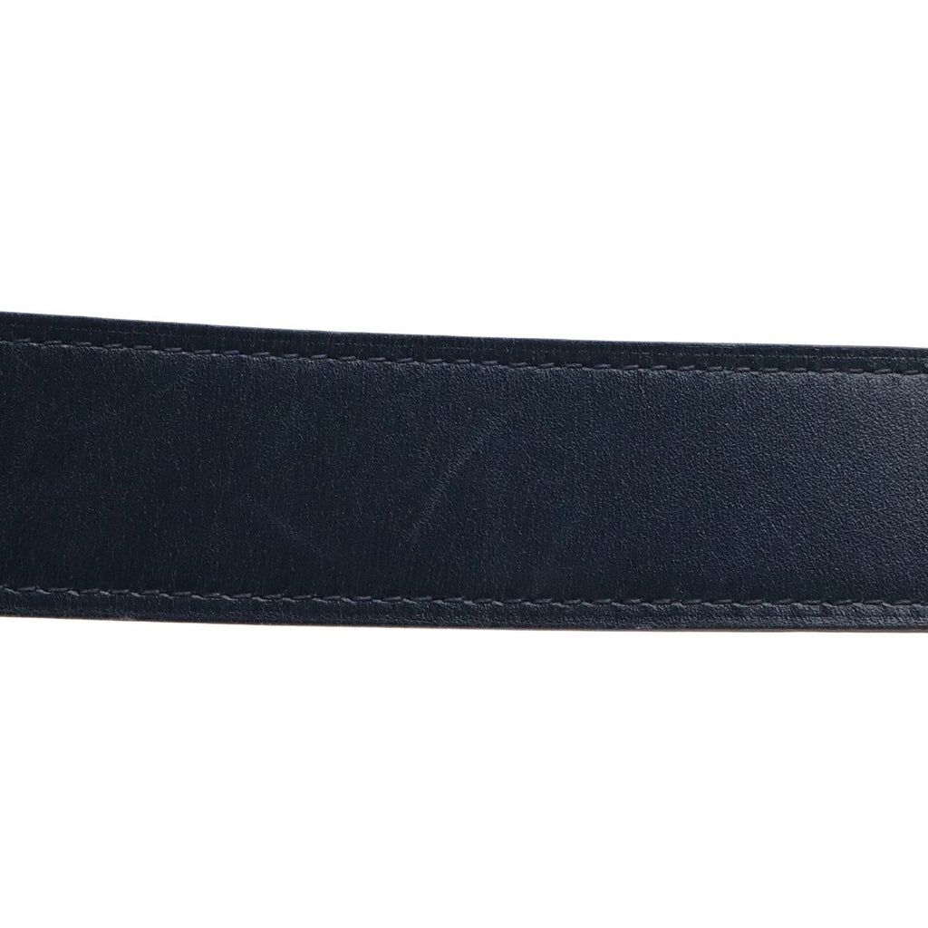 Hermes Cape Cod 32 Belt Reversible Leather Blue Marine Malachite Box Calf Togo — view 5
