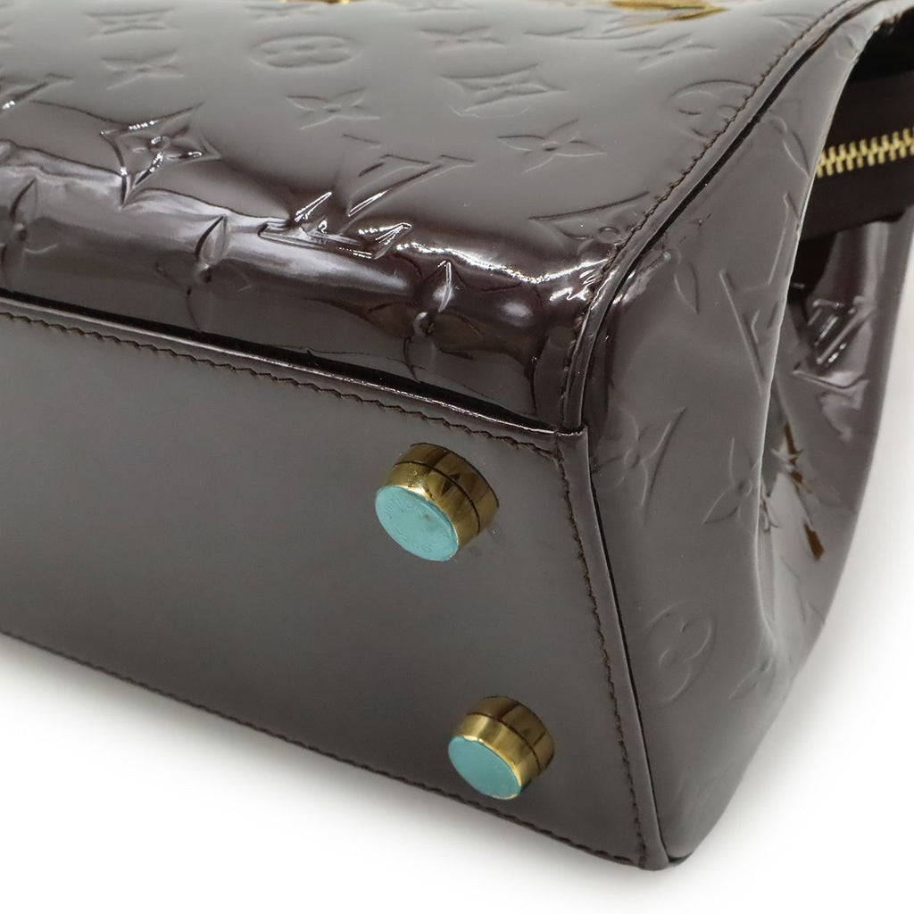 Louis Vuitton Monogram Vernis MM Tote 2-Way Shoulder Bag Enamel — view 3