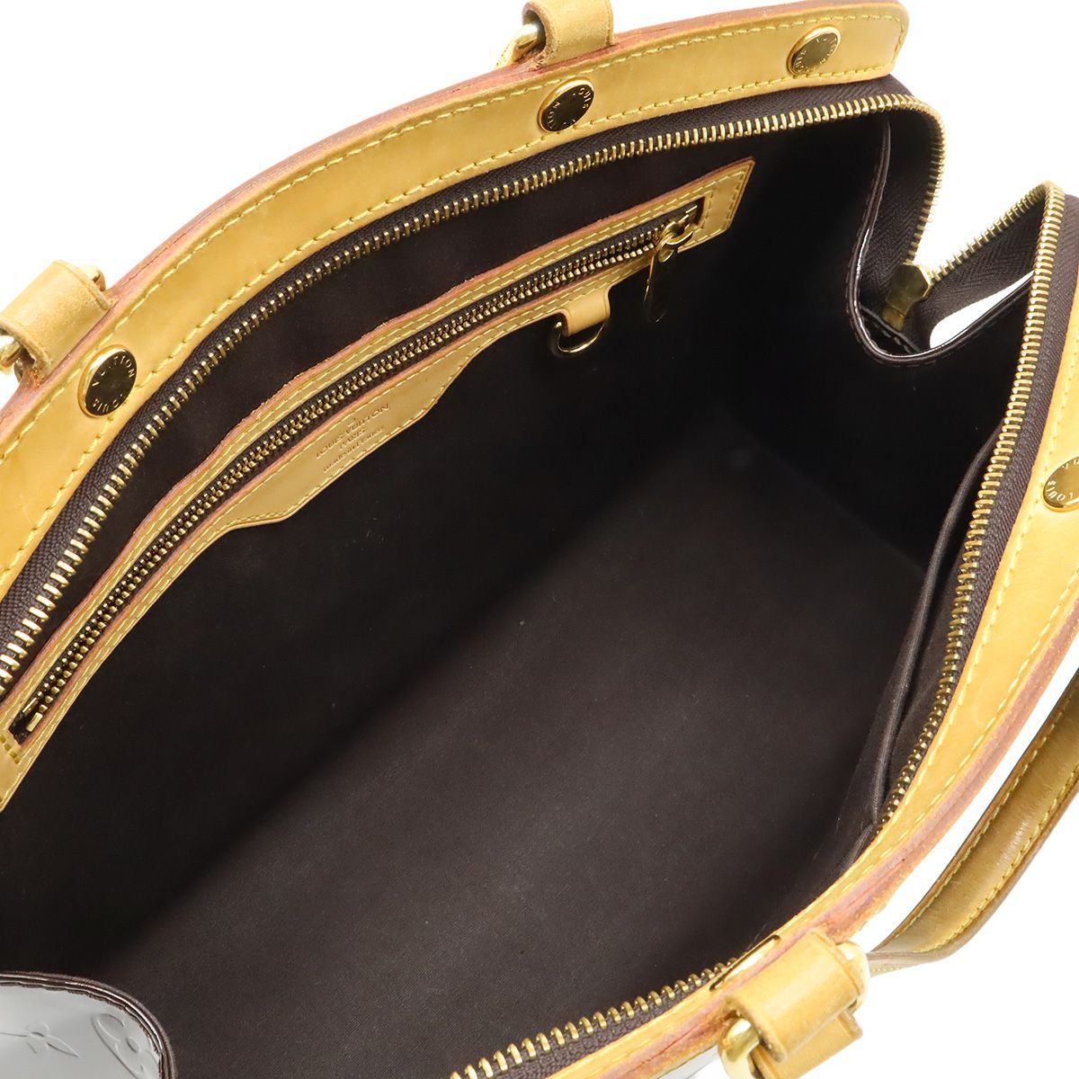 Louis Vuitton Monogram Vernis MM Tote 2-Way Shoulder Bag Enamel — view 6