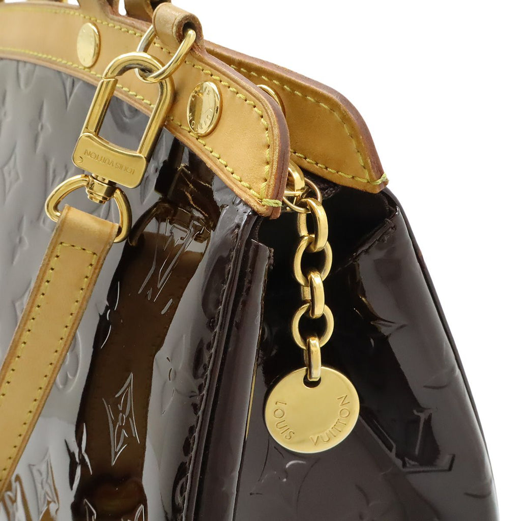 Louis Vuitton Monogram Vernis MM Tote 2-Way Shoulder Bag Enamel — view 5