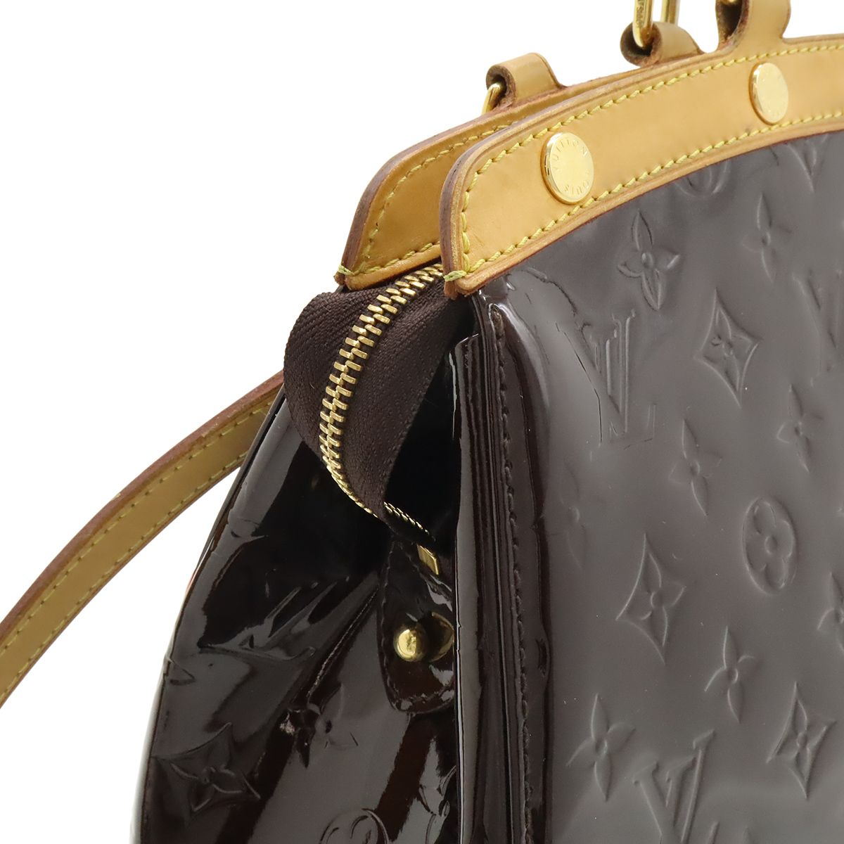 Louis Vuitton Monogram Vernis MM Tote 2-Way Shoulder Bag Enamel — view 7