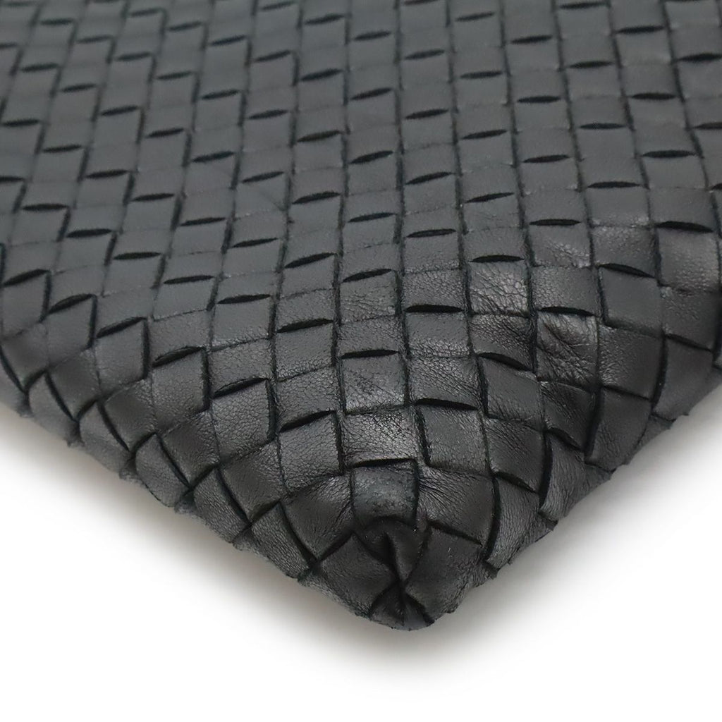 Bottega Veneta Intrecciato Shoulder Bag Crossbody Black — view 3