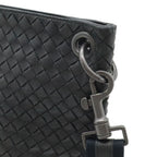 Bottega Veneta Intrecciato Shoulder Bag Crossbody Black — view 4