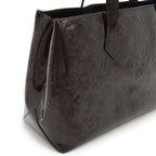 Louis Vuitton Monogram Vernis Wilshire PM Tote Enamel Calf Amarante — view 6