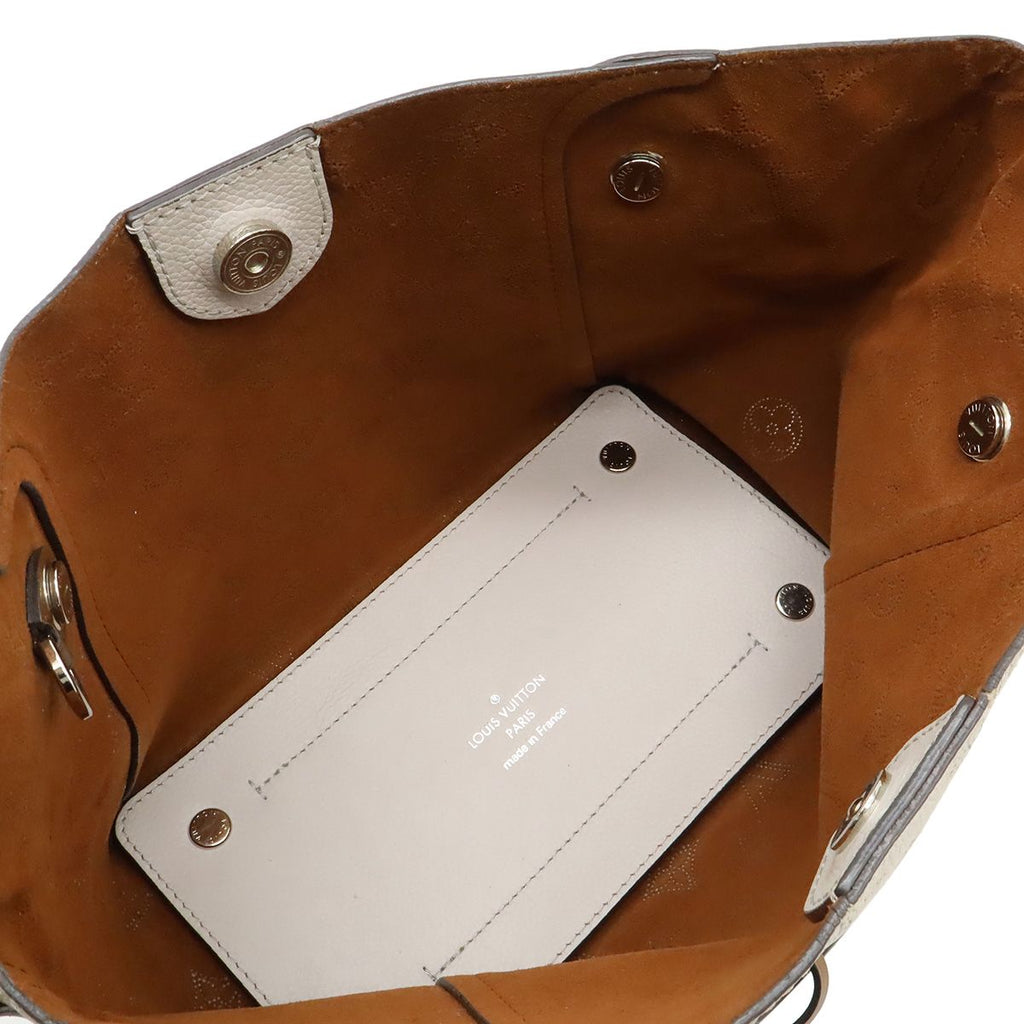 Louis Vuitton Monogram Mahina Hina PM 2-Way Shoulder Bag Leather Brume — view 8