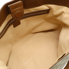 Gucci GG Supreme Tote 2-Way Shoulder Bag Crossbody Leather Beige Brown — view 8