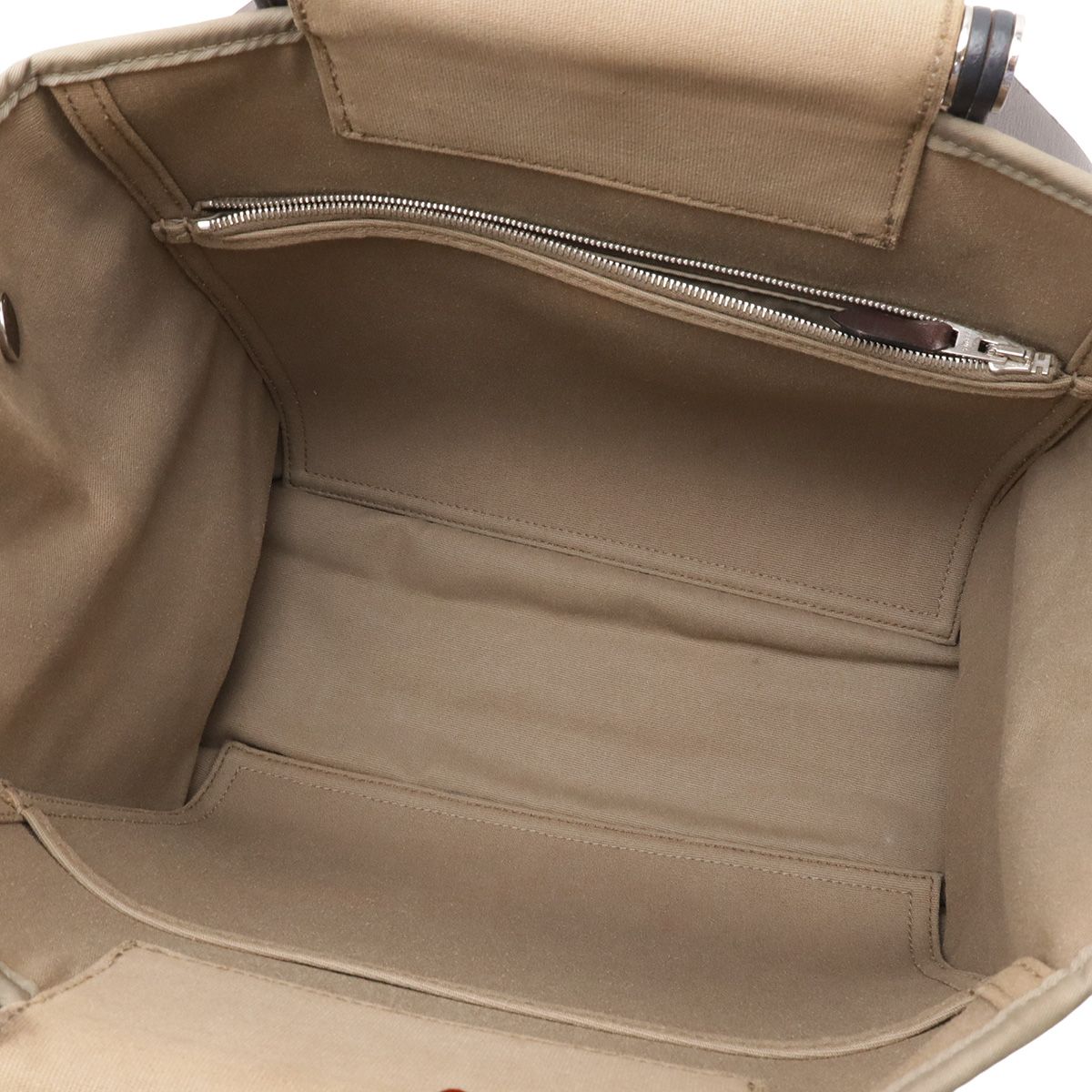 Hermes Kabak PM Tote 2-Way Shoulder Bag Toile Officier — view 6