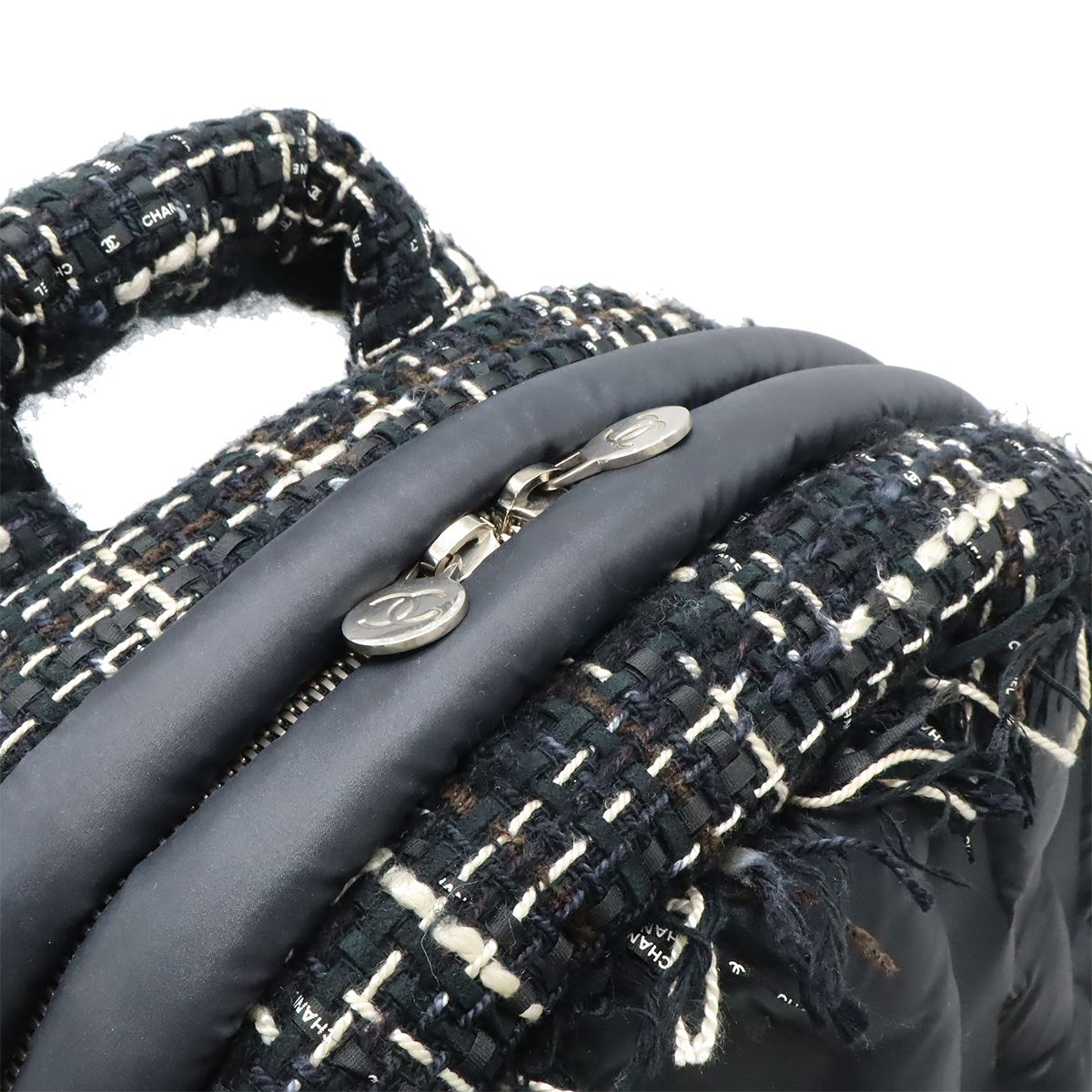 Chanel Doudone Coconage Backpack Logo Shape Press — view 6