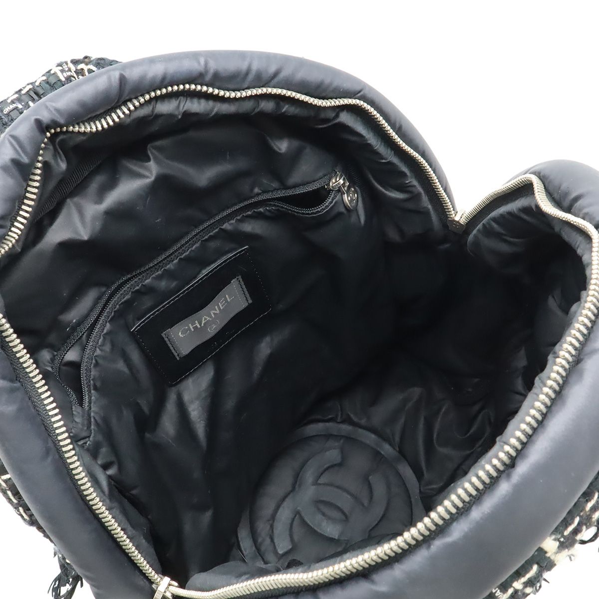 Chanel Doudone Coconage Backpack Logo Shape Press — view 8