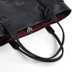 Loewe Heritage Small Tote Logo Leather Black — view 8