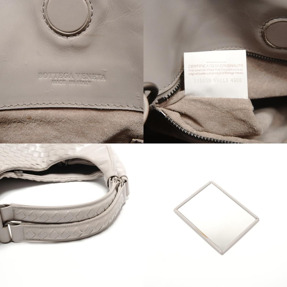 Bottega Veneta Shoulder Bag Intrecciato Campana — view 9