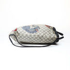 Gucci GG Supreme Drawstring Wolf Backpack — view 4