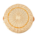 Hermes Round Treasure Ozelet Color PM Jaune d'Or Willow Swift Glass Shoulder Bag — view 3