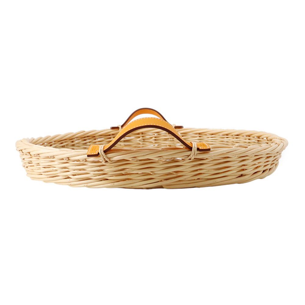 Hermes Round Treasure Ozelet Color PM Jaune d'Or Willow Swift Glass Shoulder Bag — view 2
