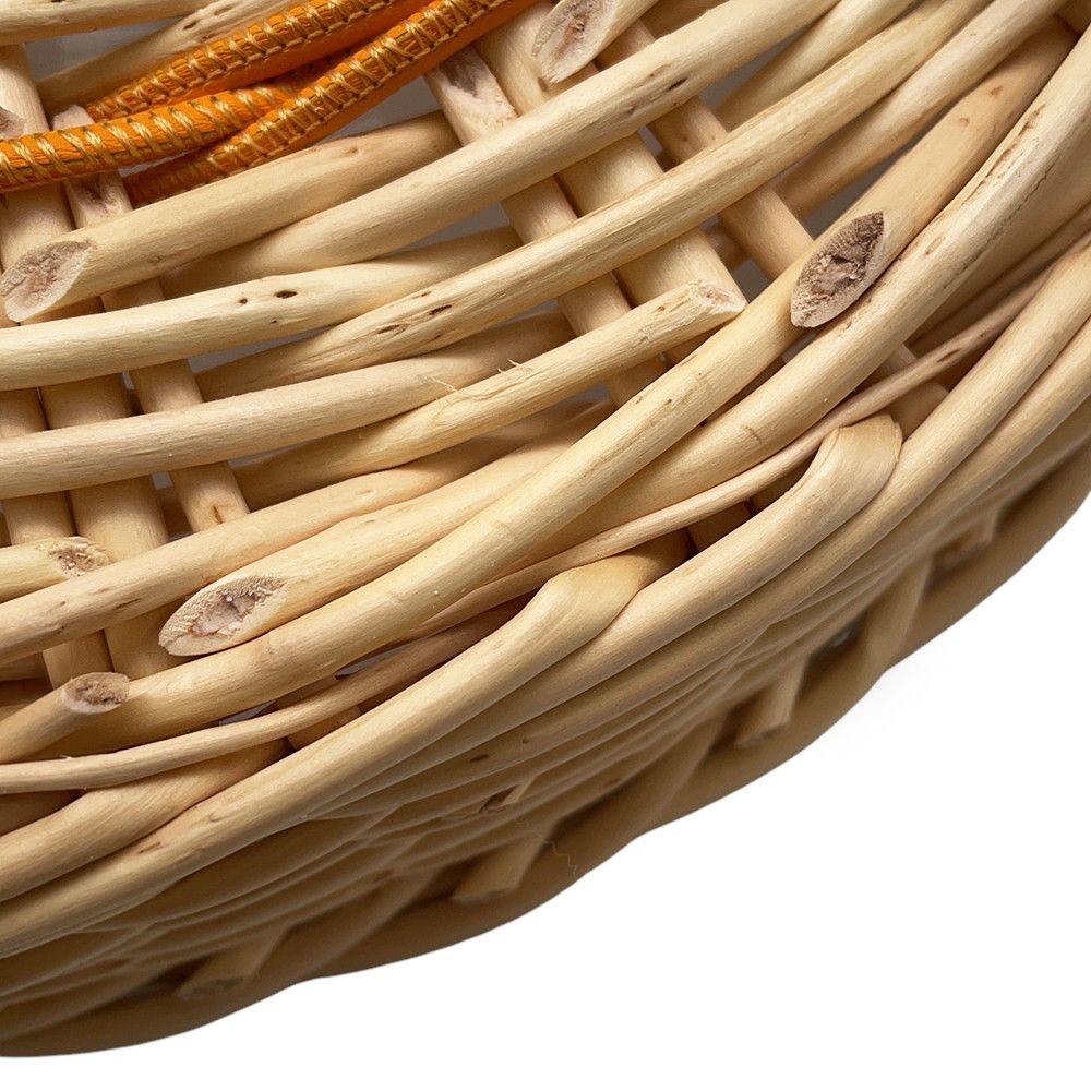 Hermes Round Treasure Ozelet Color PM Jaune d'Or Willow Swift Glass Shoulder Bag — view 4