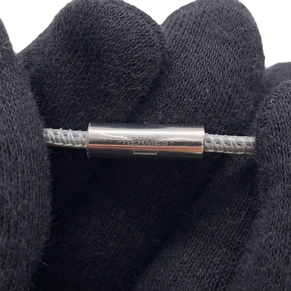 Hermes Necklace Equipe Buffalo Horn Pink Gray — view 8