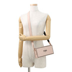 Fendi Shoulder Bag Box Oriental Logo Leather 2-Way — view 4