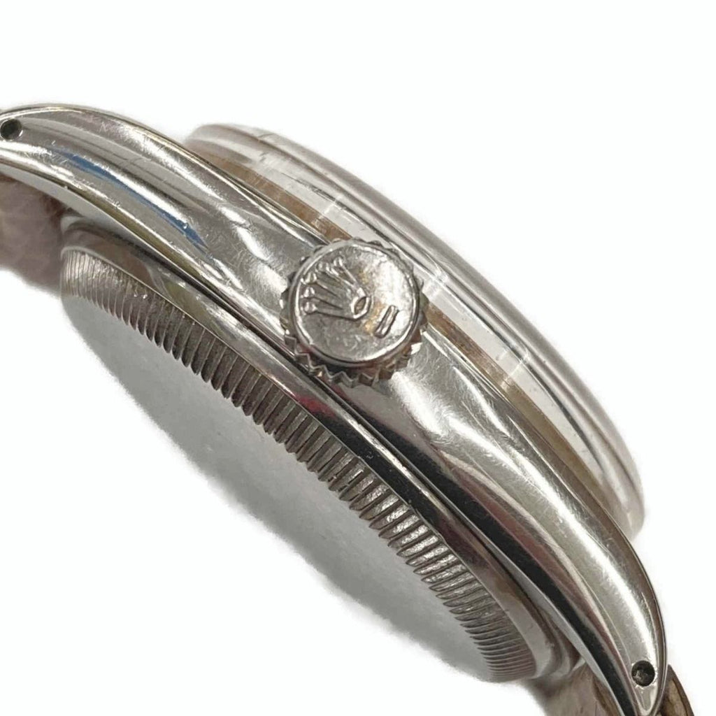 Rolex Oyster Perpetual Bubble Back Gold Silver Watch — view 3