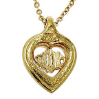 Dior Rhinestone Emblem Necklace — view 2