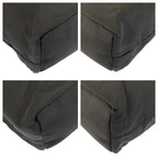 Prada Tessuto Black Silver Nylon Tote — view 4