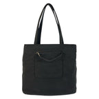 Prada Tessuto Black Silver Nylon Tote — view 2