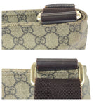 Gucci Beige Brown Gold GG Supreme Canvas Shoulder Bag — view 5