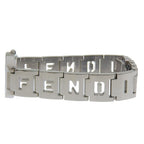 Fendi Orologi Stainless Steel Quartz Analog Display Orange Dial Watch — view 4
