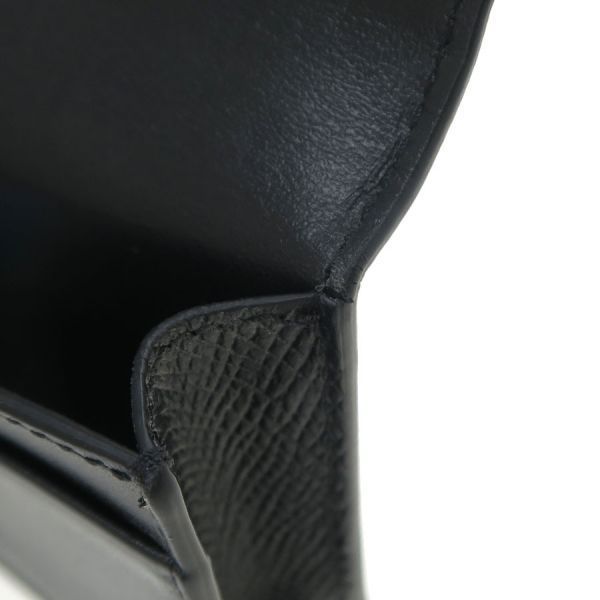 Celine Business Card Holder Grained Calfskin — view 7