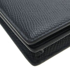 Celine Business Card Holder Grained Calfskin — view 6