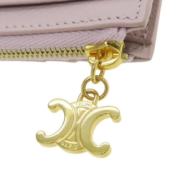 Celine Zip Card Holder Triomphe Charm — view 8