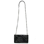 Chanel CC Filigree Logo Patent Chain Shoulder Bag — view 2