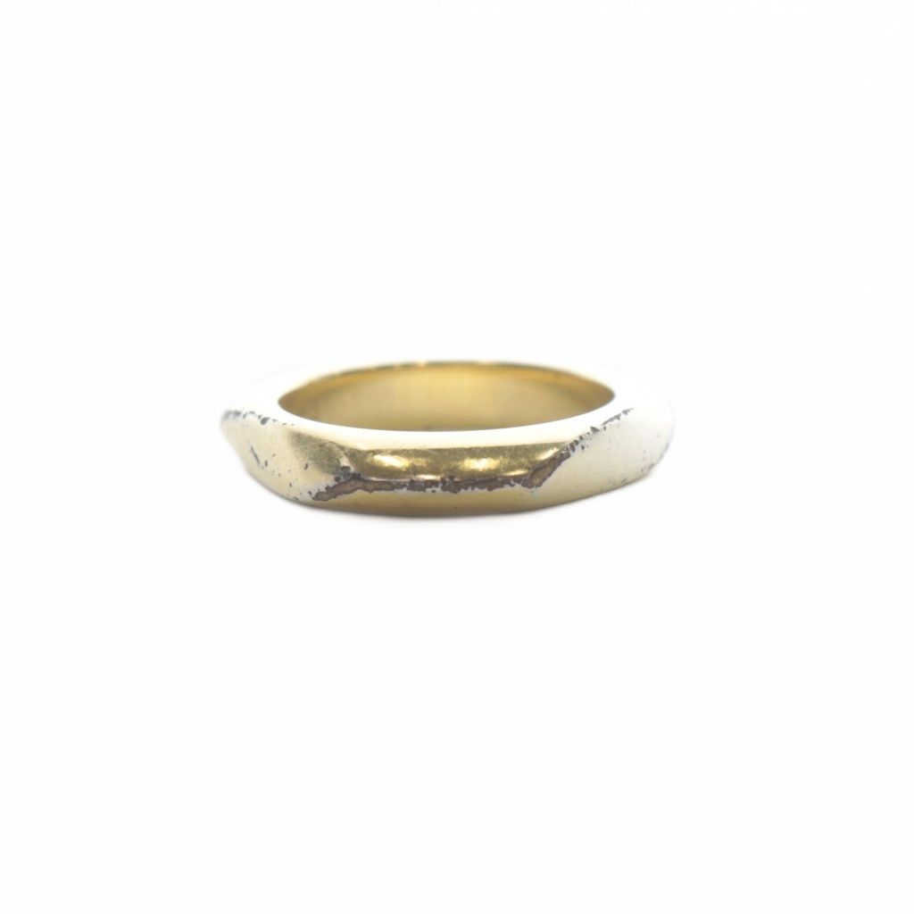 Celine Triangle Ring Gold — view 2